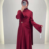 Robe de soirée Ilka Bordeaux