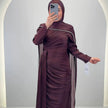 Leyla Abiye Kahverengi
