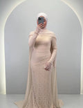 Liora Evening dress Beige