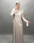 Liva Abendkleid Beige