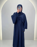 Melek Abaya Koyu Mavi
