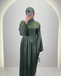 Robe de soirée Meslia verte