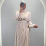 Robe de soirée Meslina Beige