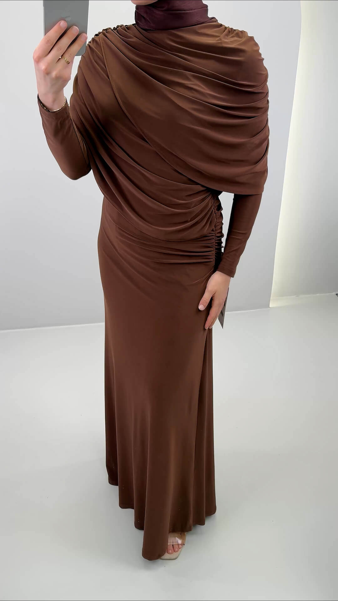 Miana Abendkleid Braun