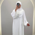 Misa Abaya Set with Khimar White