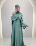 Robe de soirée Kiraza Menthe