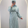 Robe de soirée Meslina Menthe