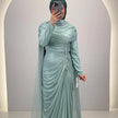 Robe de soirée Velina Menthe