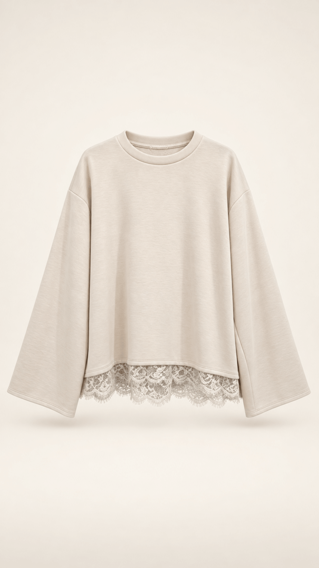 Misuna Oberteil – Beige – Bild 2