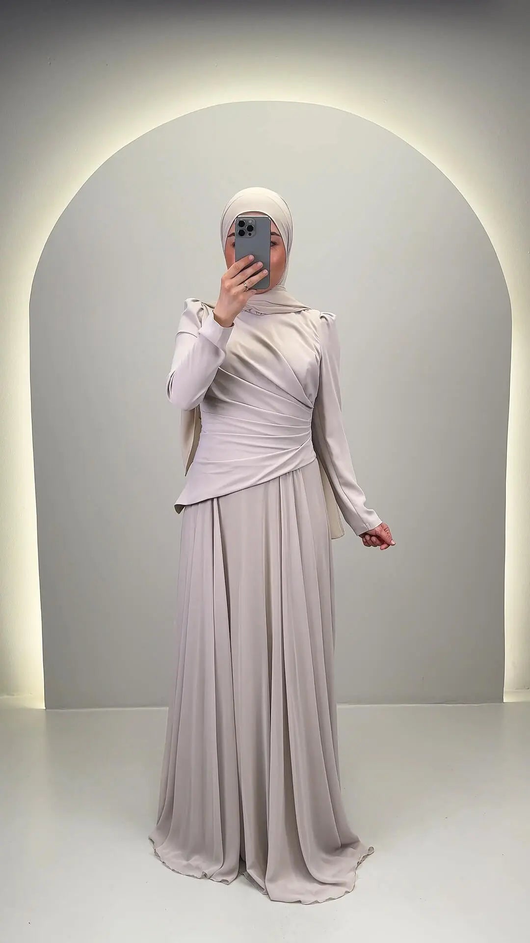 Noora Evening dress Beige