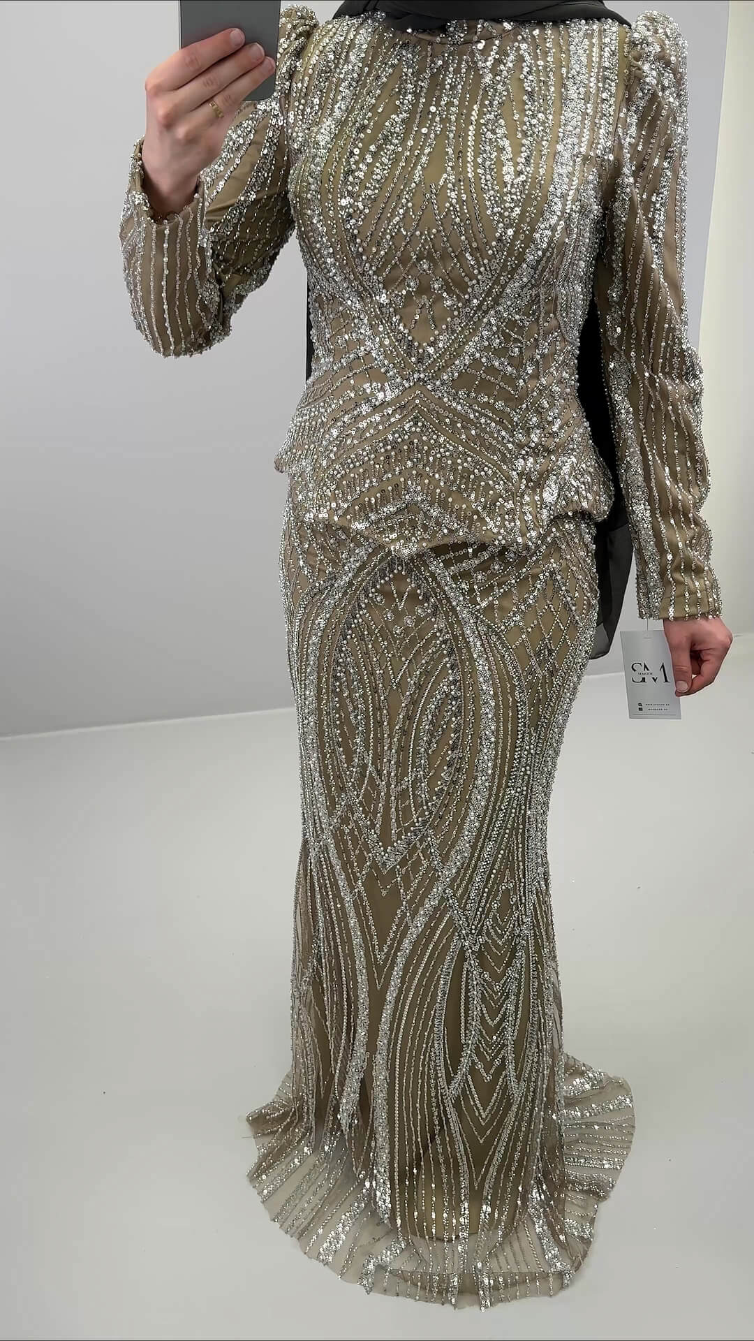 Miyasa Abendkleid Grün