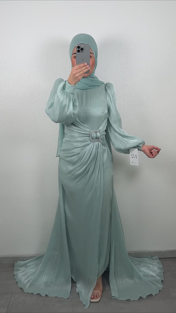 Nur evening dress Mint