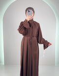 Riya Evening dress Brown