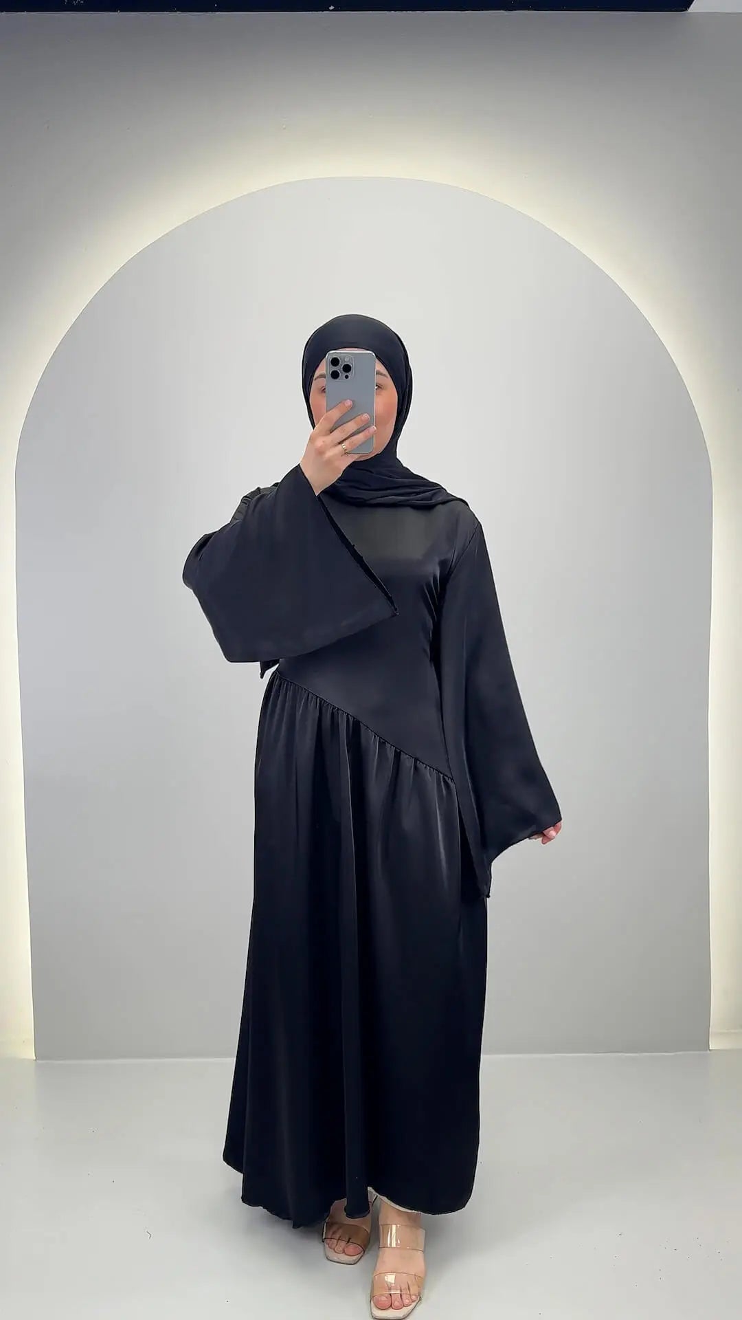 Meslia Robe de soirée Noire