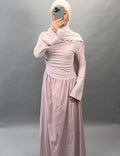 Selena Elbise Pembe