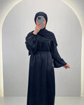 Simla Abaya Black