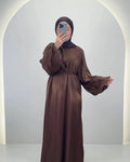 Simla Abaya Brown