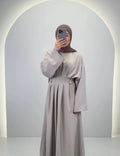 Lia Dress Taupe