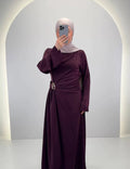 Arami Evening dress Burgundy