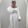 Simla Abaya Blanc