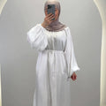 Simla Abaya Blanc