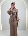 Yildiz Robe de soirée Taupe