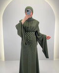 Zehra evening dress green